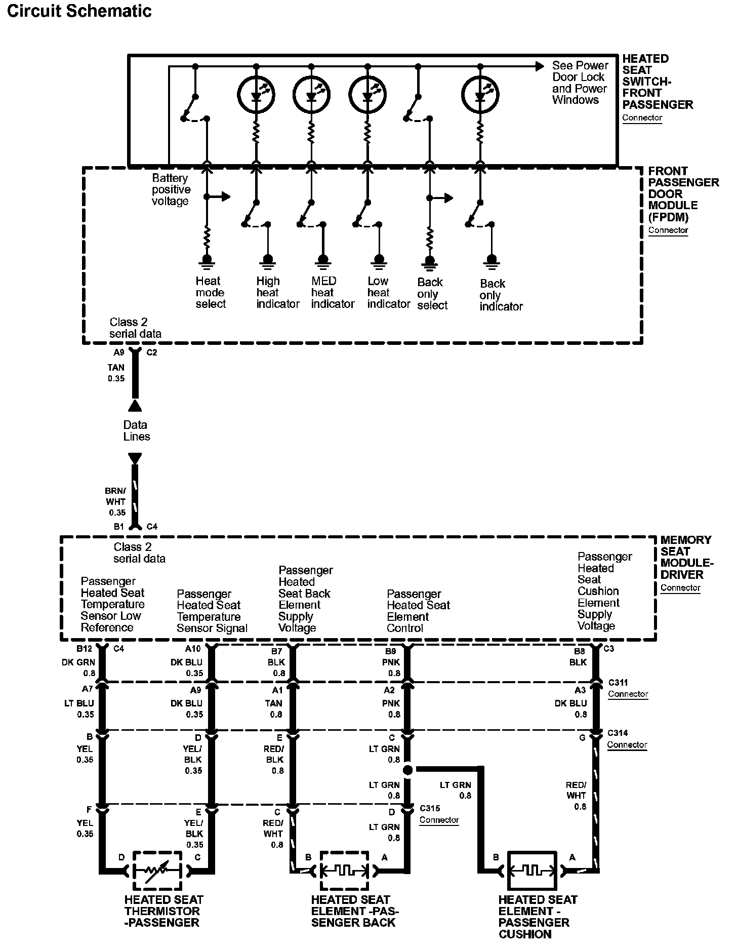 Factory service manual diagram