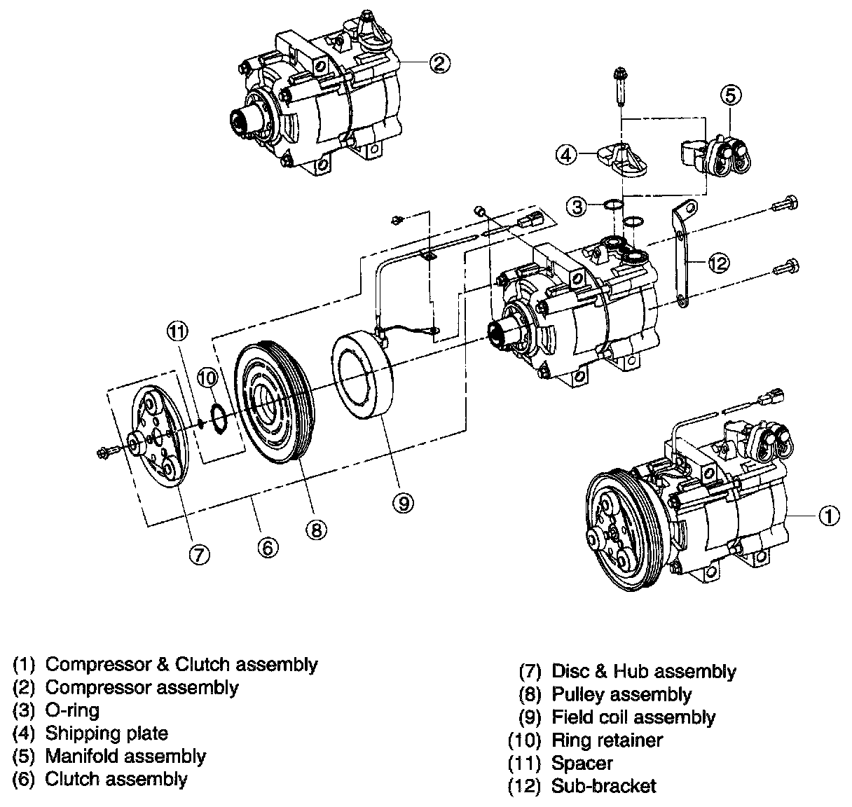 Factory service manual diagram