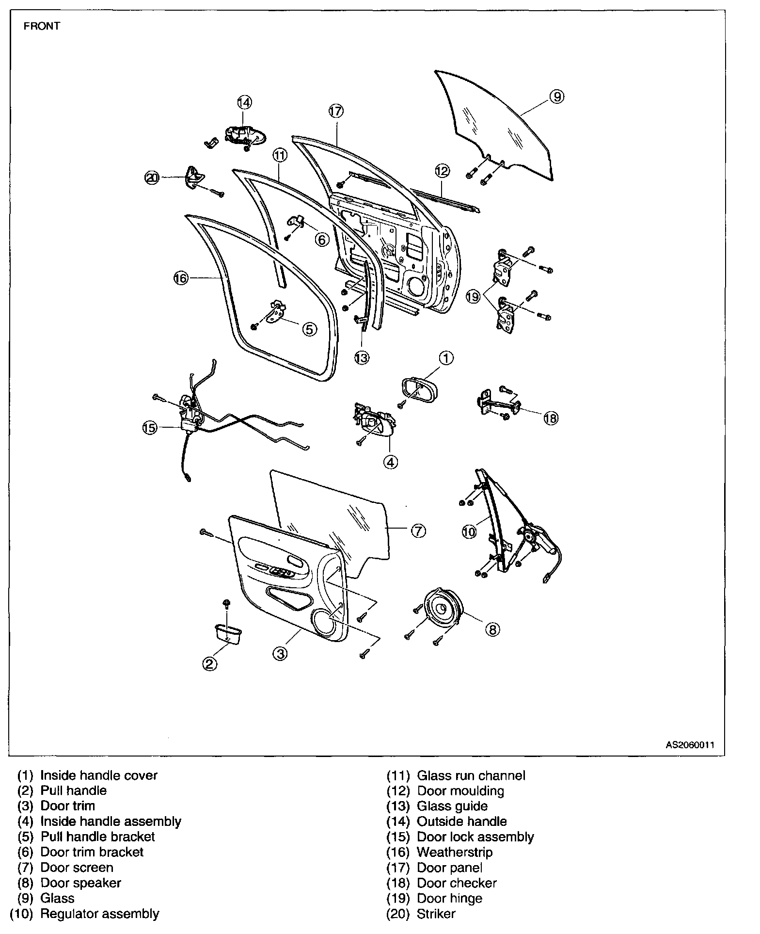 Factory service manual diagram