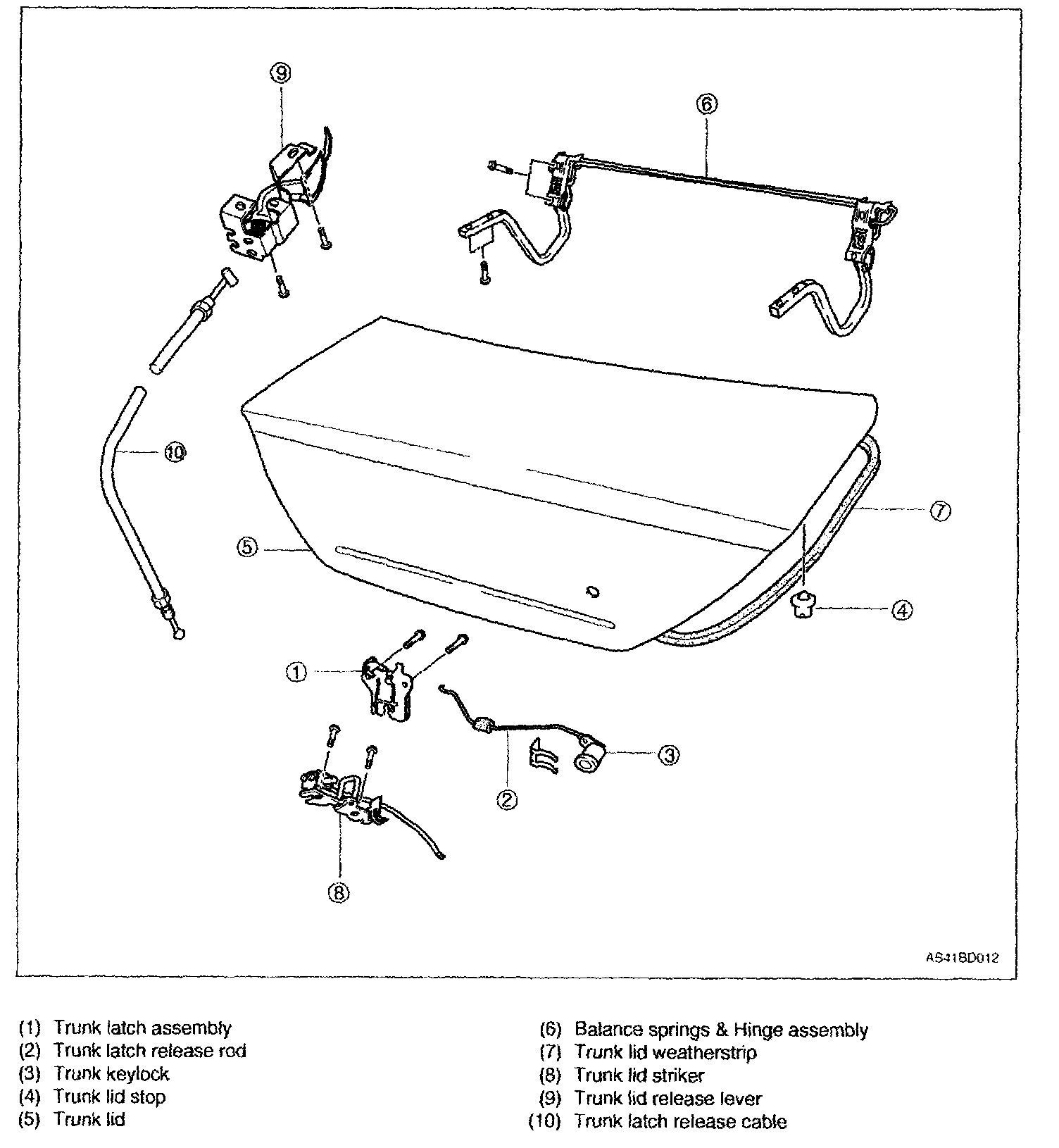 Factory service manual diagram