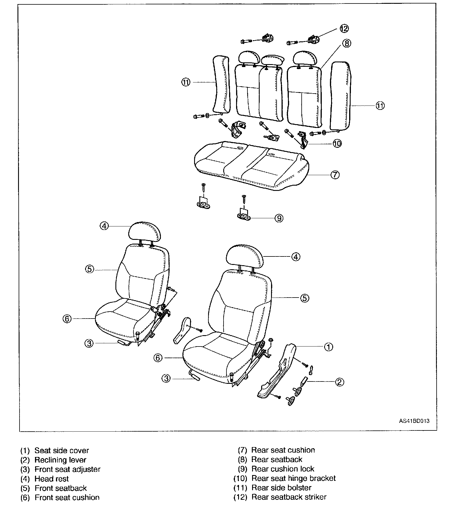 Factory service manual diagram