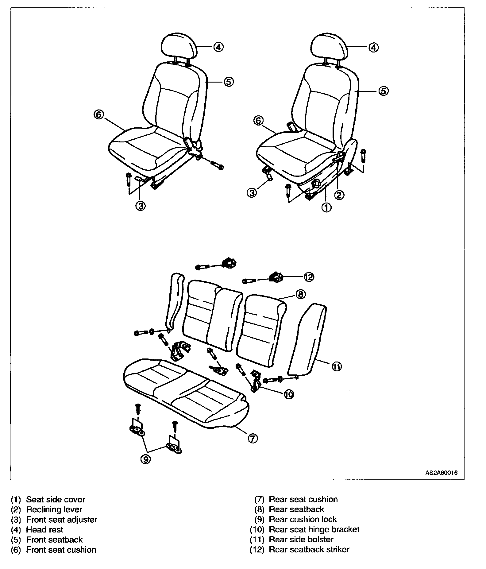 Factory service manual diagram