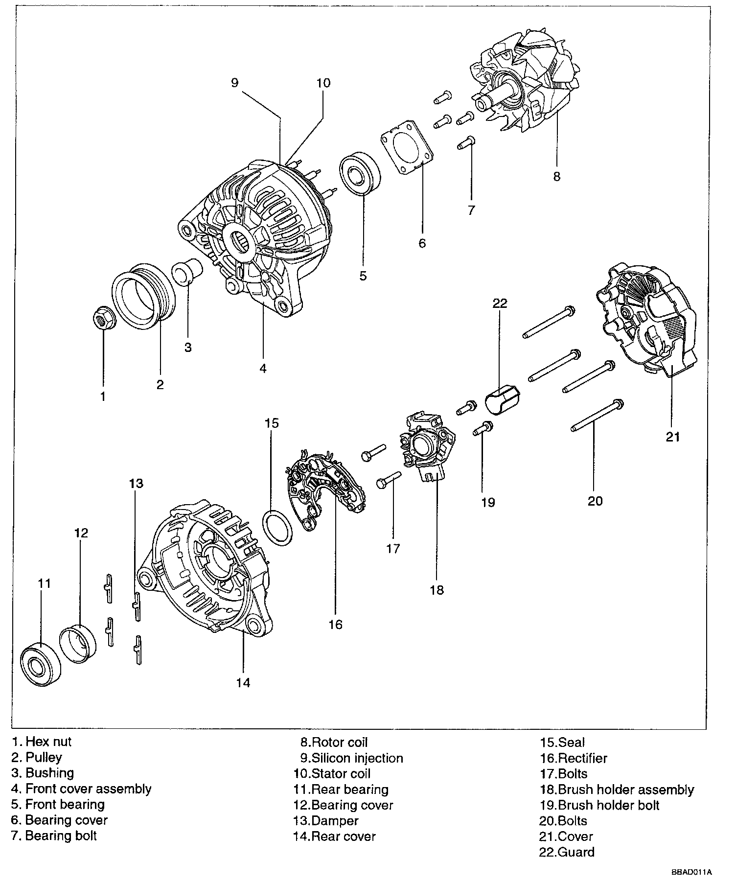 Factory service manual diagram