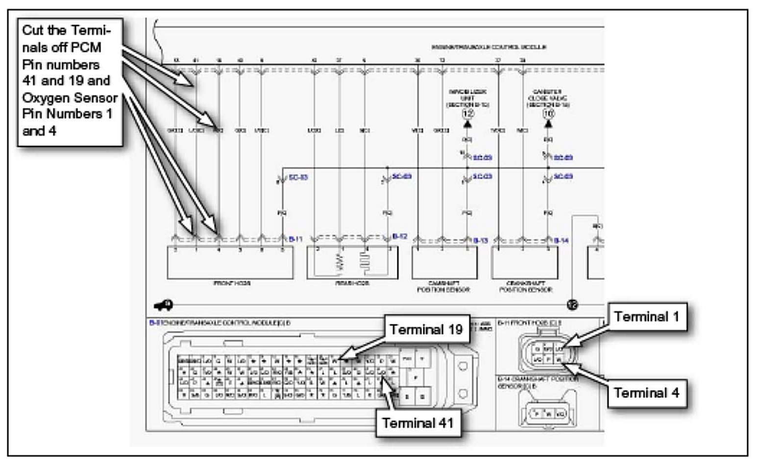Factory service manual diagram
