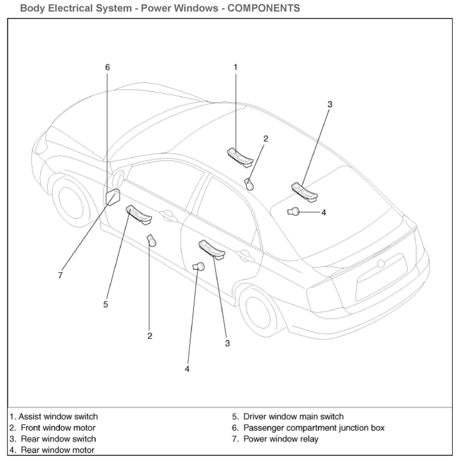 Factory service manual diagram