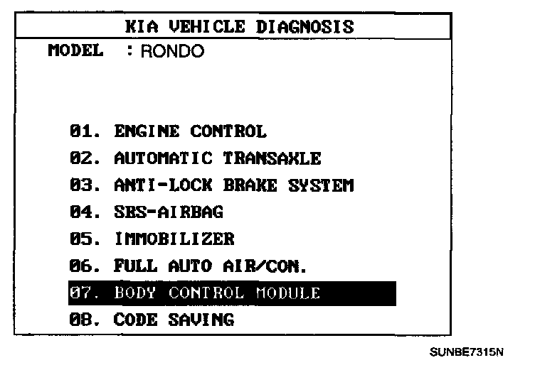 Factory service manual diagram