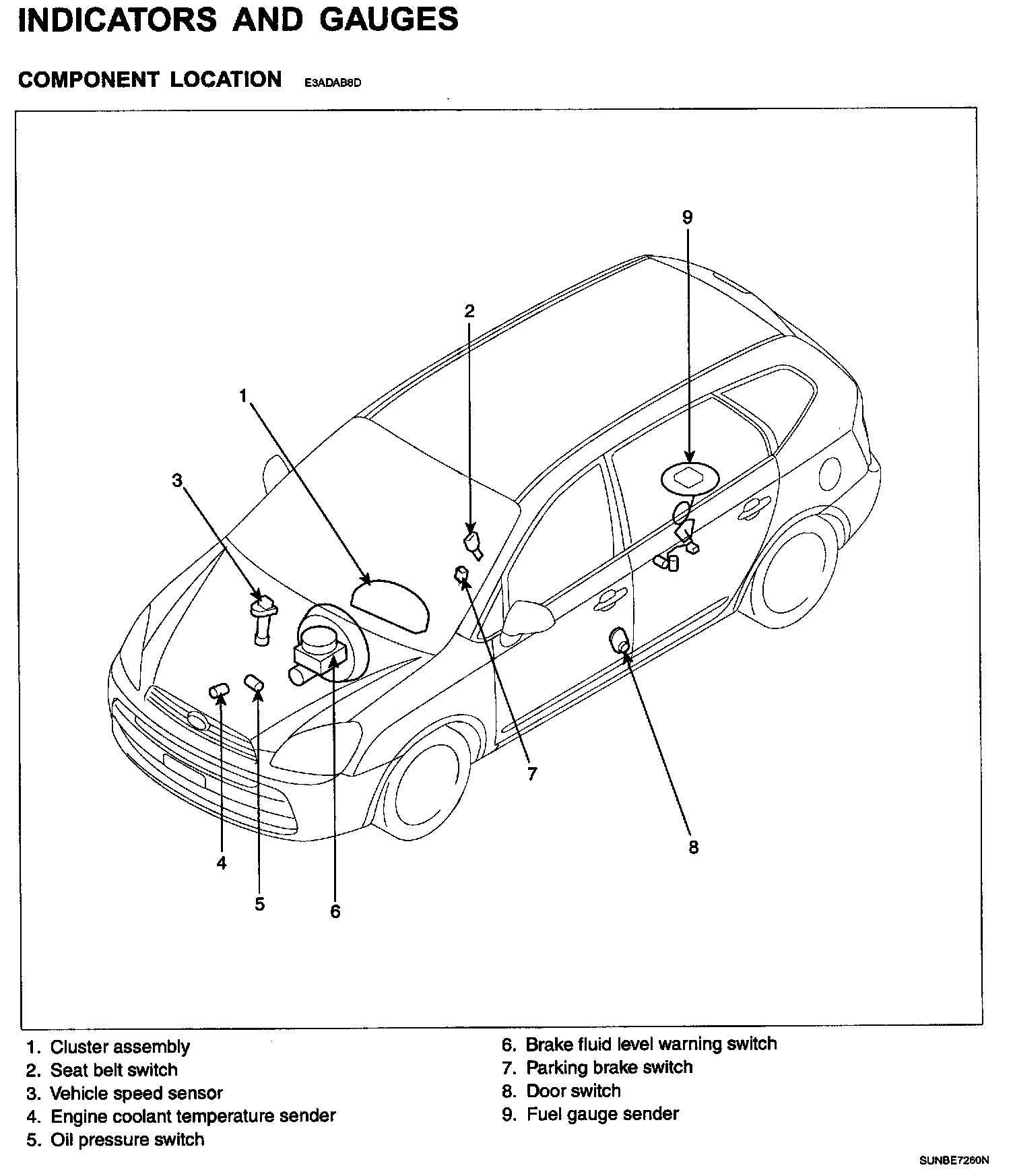 Factory service manual diagram