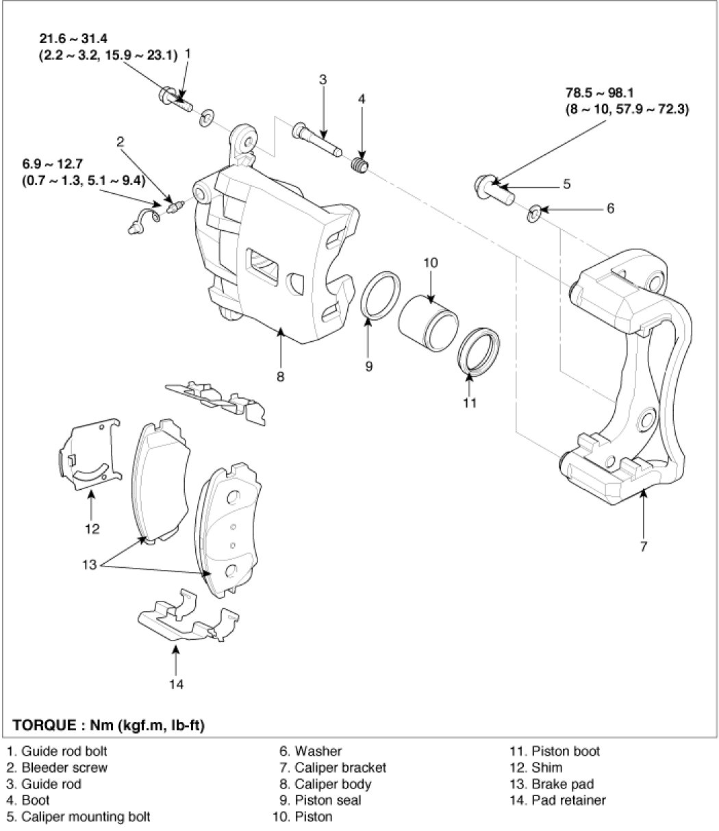 Factory service manual diagram