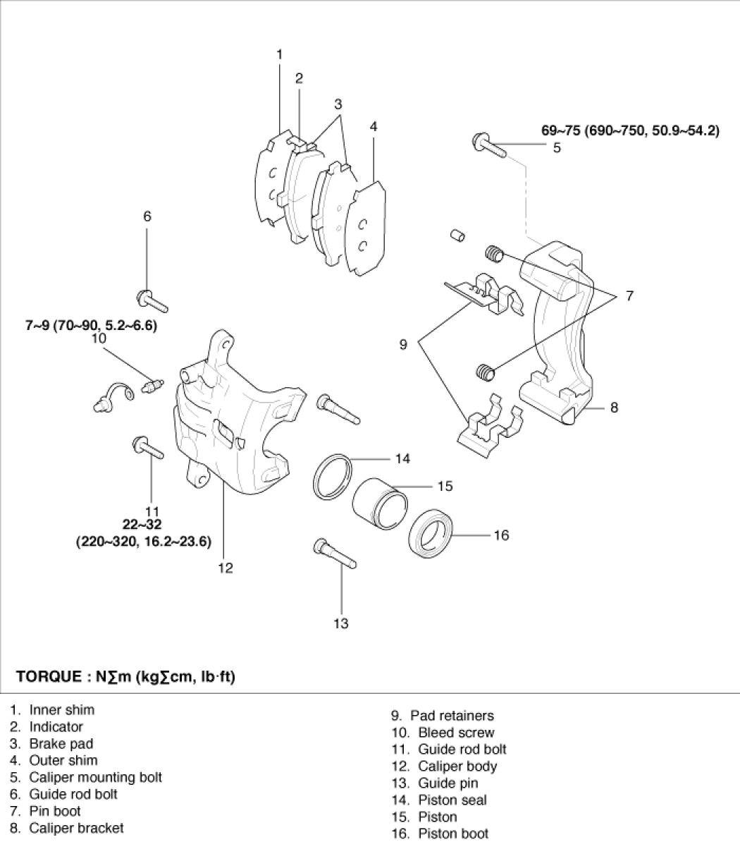 Factory service manual diagram