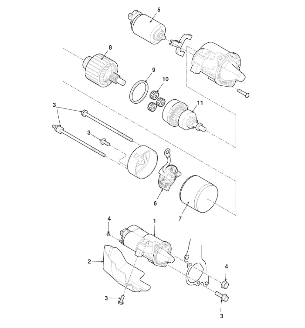 Factory service manual diagram