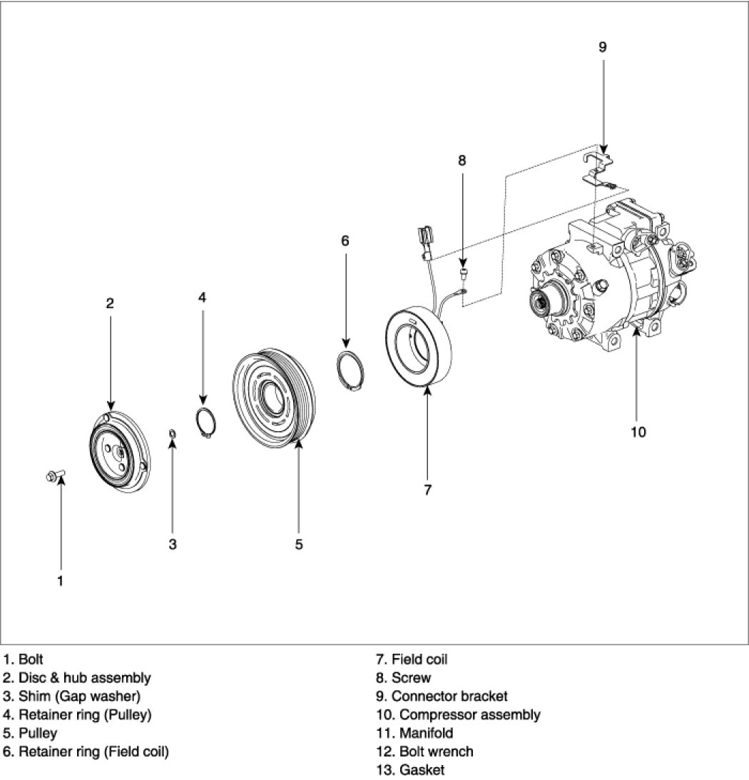 Factory service manual diagram
