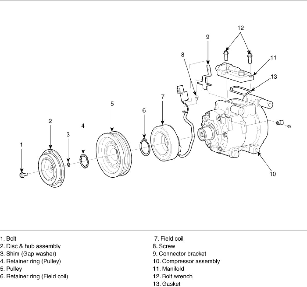 Factory service manual diagram