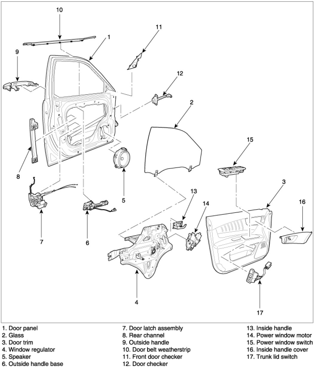 Factory service manual diagram