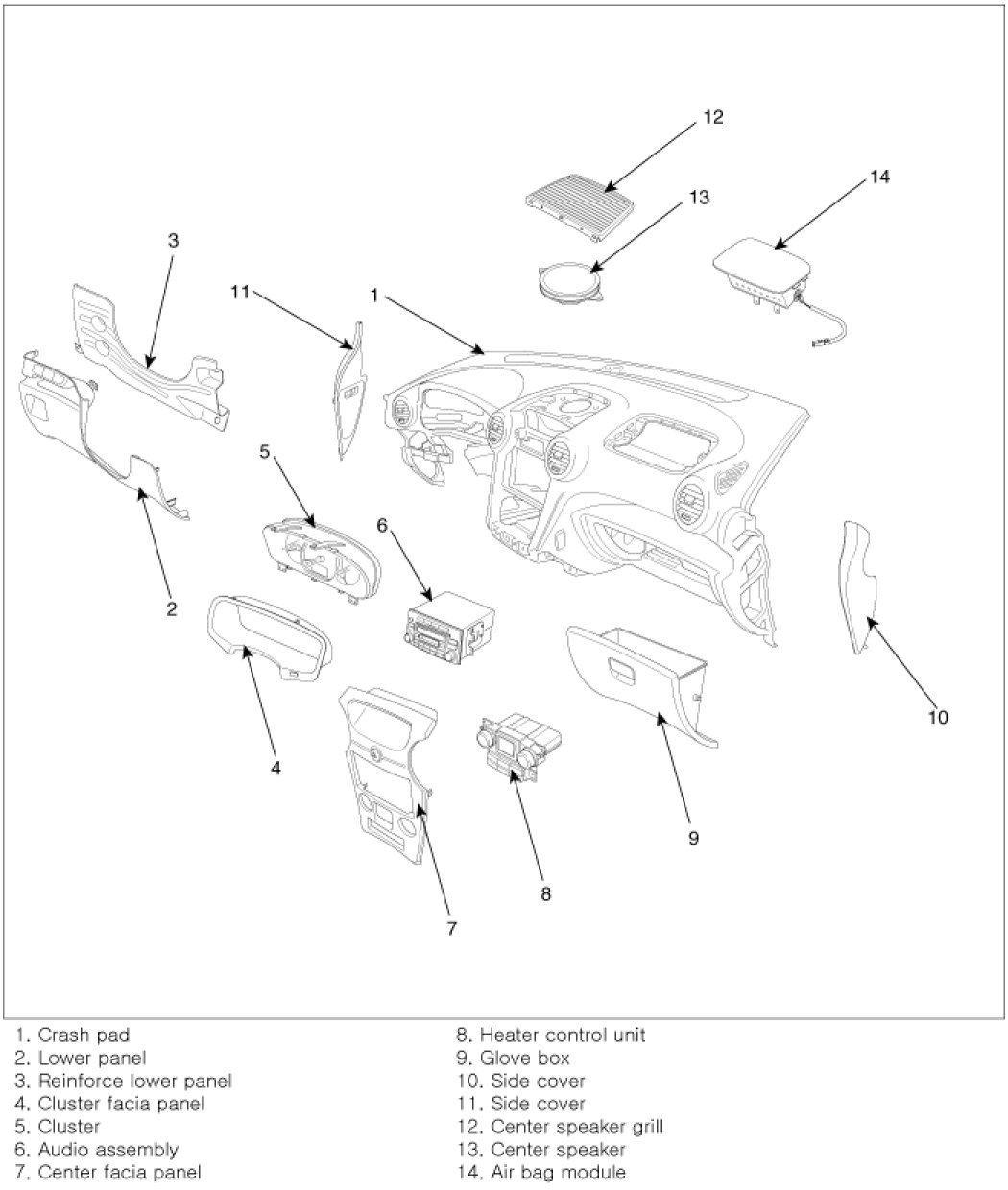 Factory service manual diagram