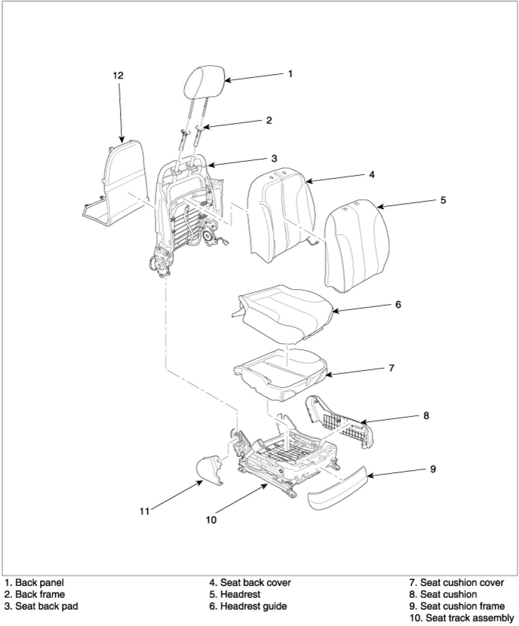 Factory service manual diagram