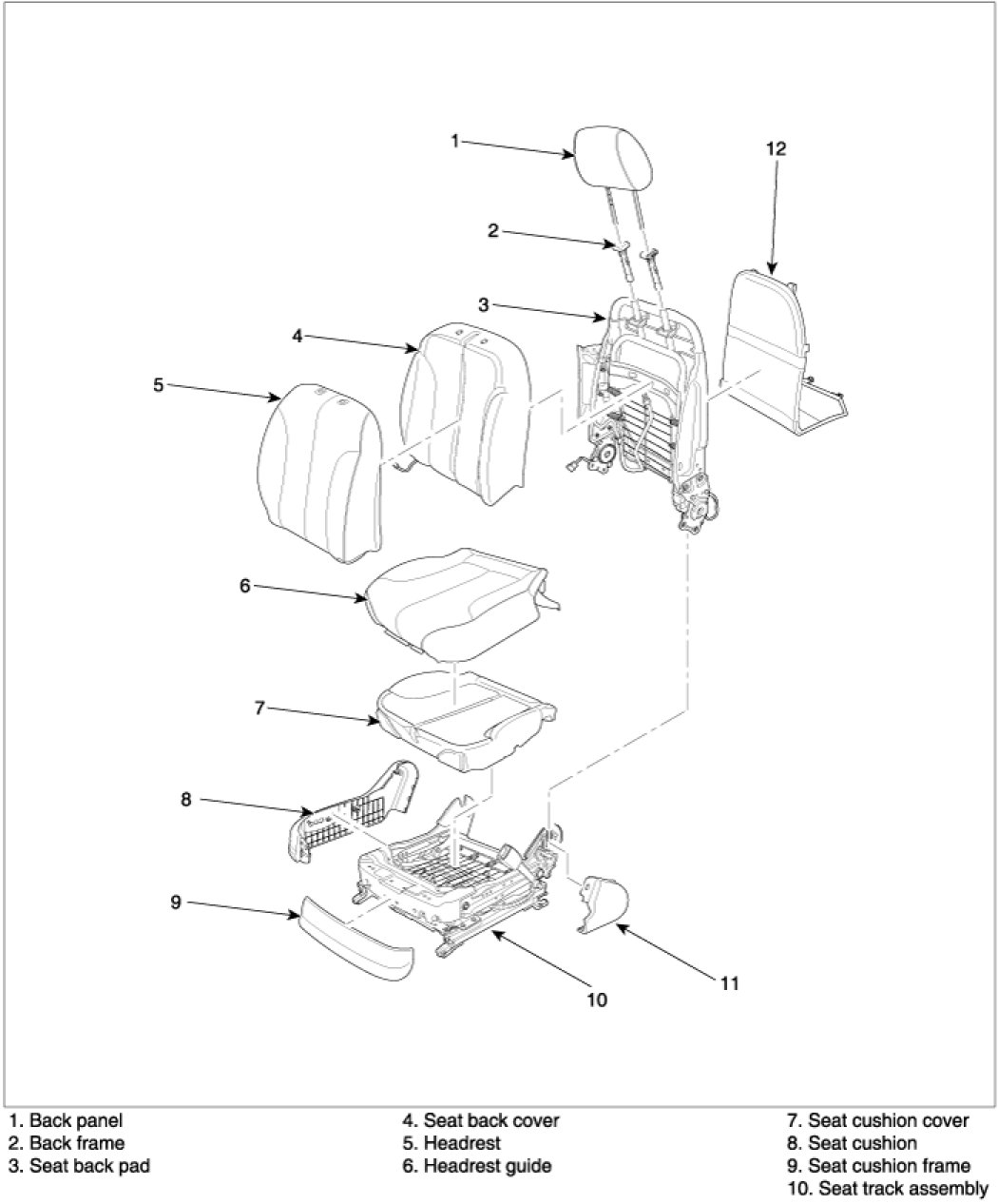 Factory service manual diagram