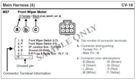 Factory service manual diagram