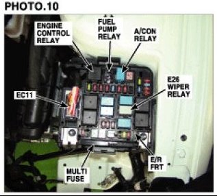 Factory service manual diagram