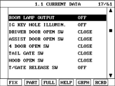 Factory service manual diagram