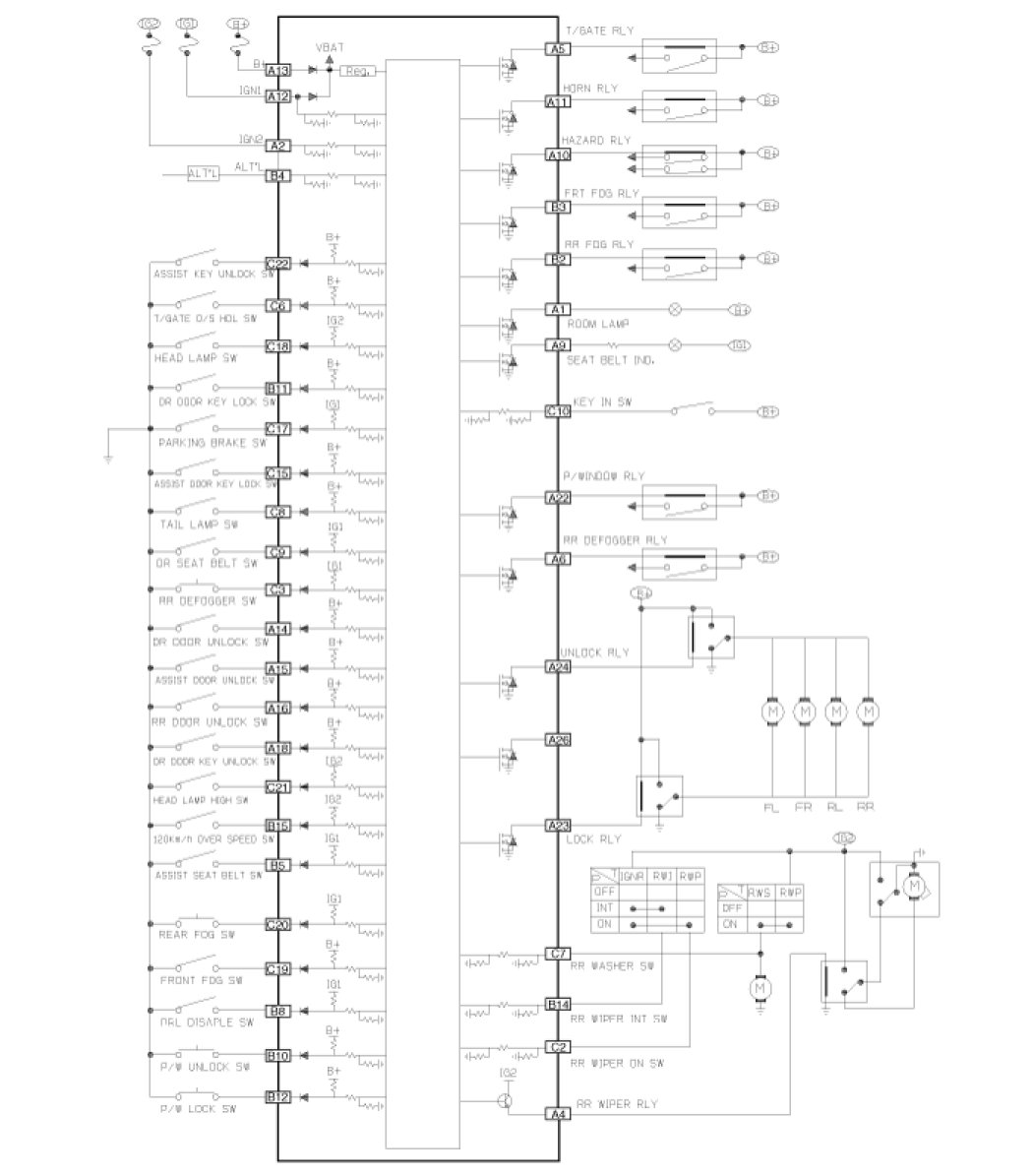 Factory service manual diagram