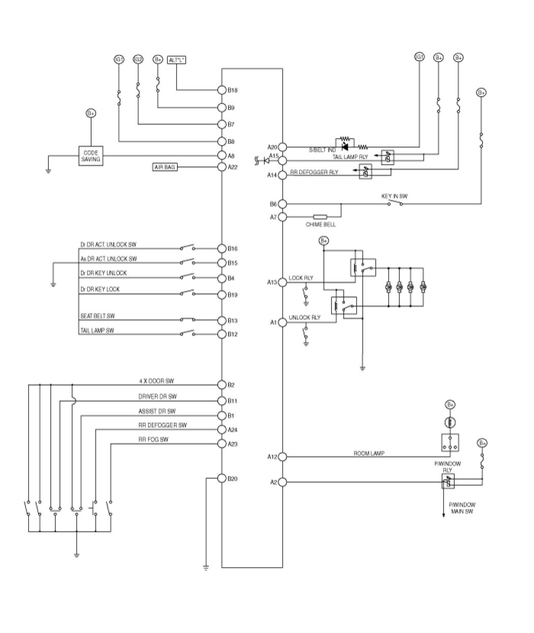 Factory service manual diagram