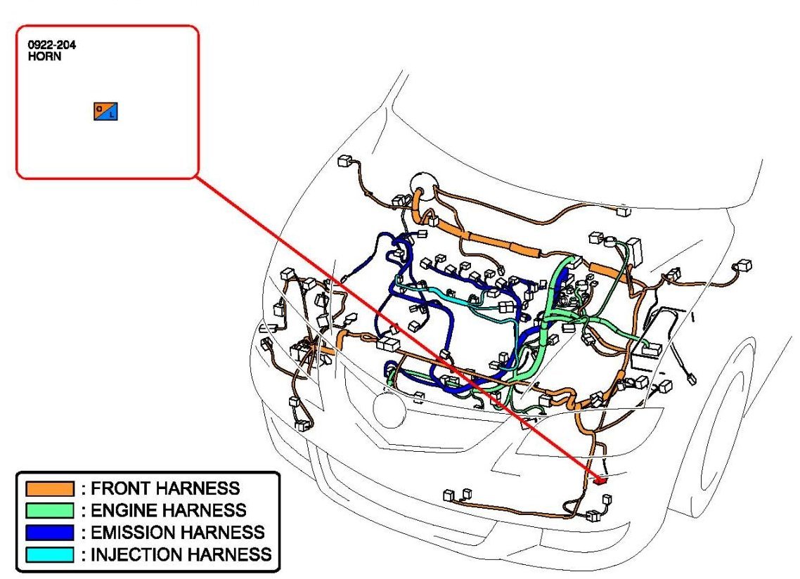 Factory service manual diagram