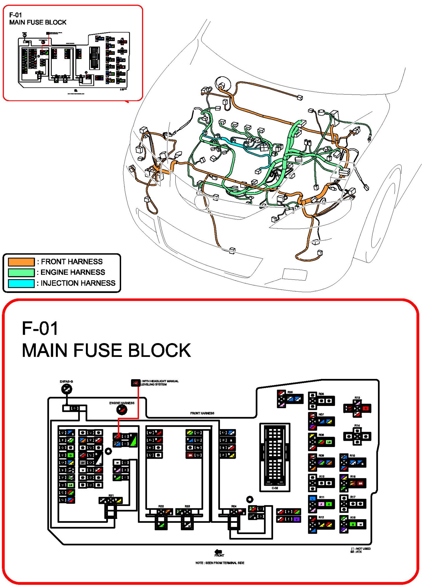 Factory service manual diagram