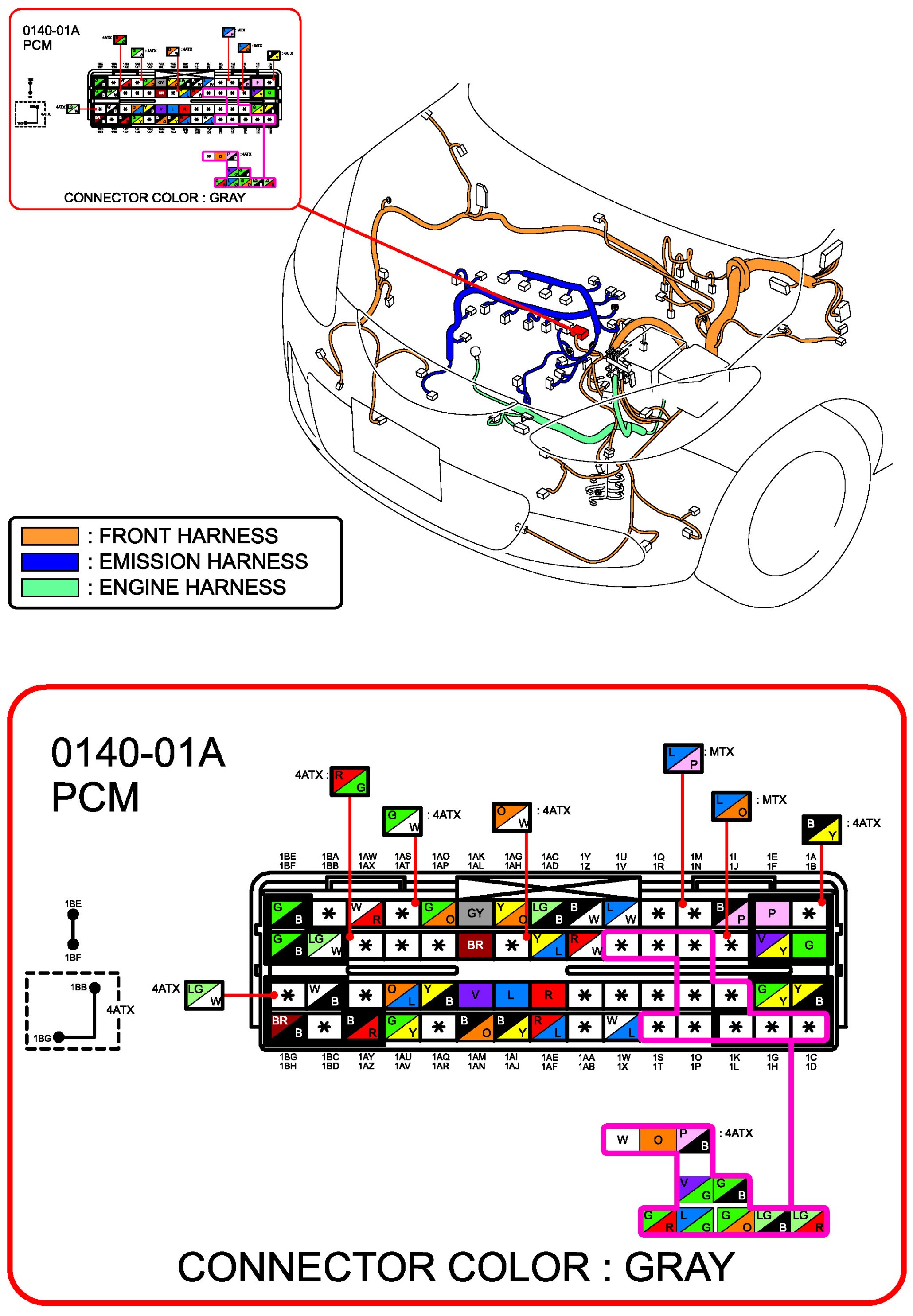 Factory service manual diagram