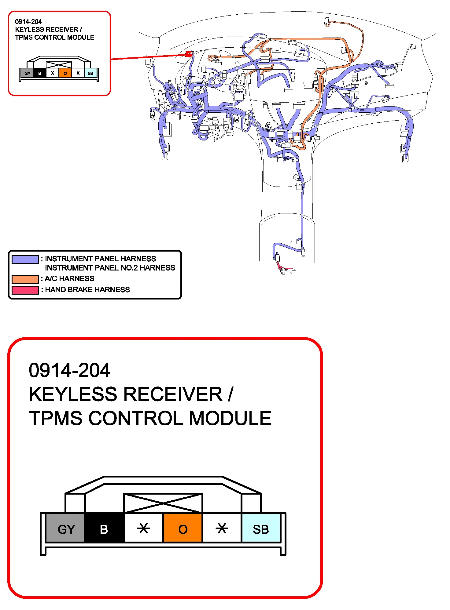 Factory service manual diagram
