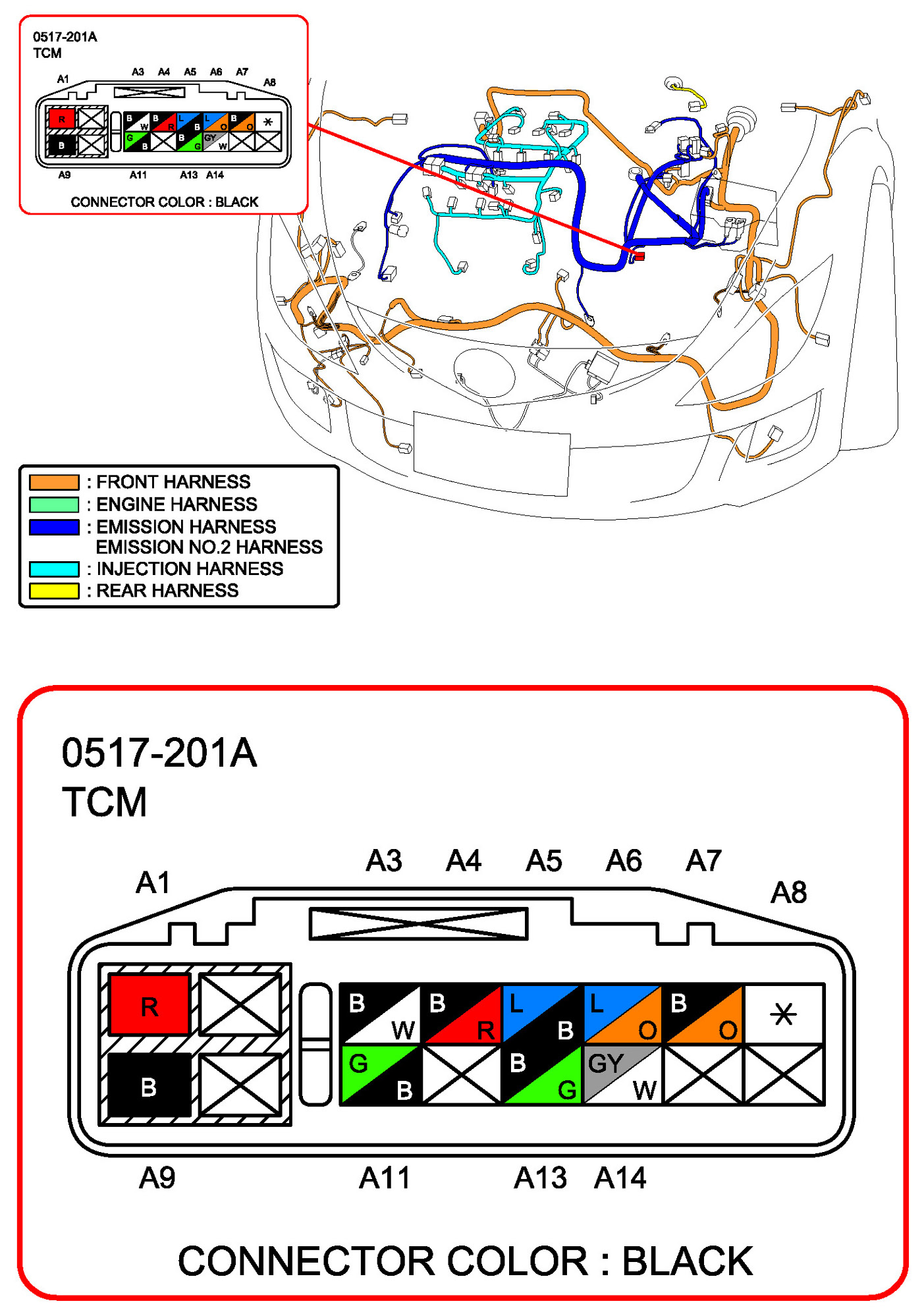 Factory service manual diagram