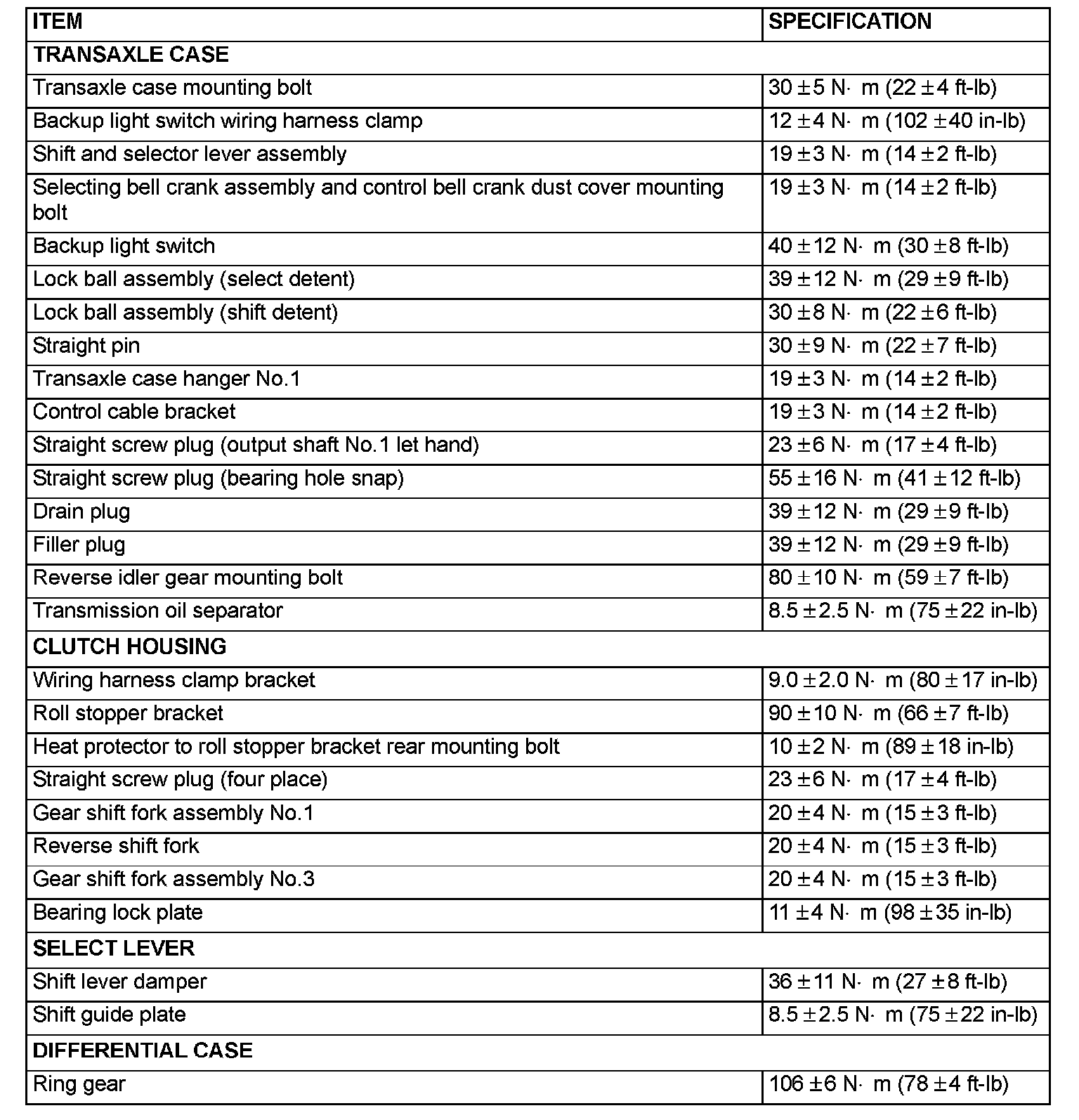 Factory service manual diagram