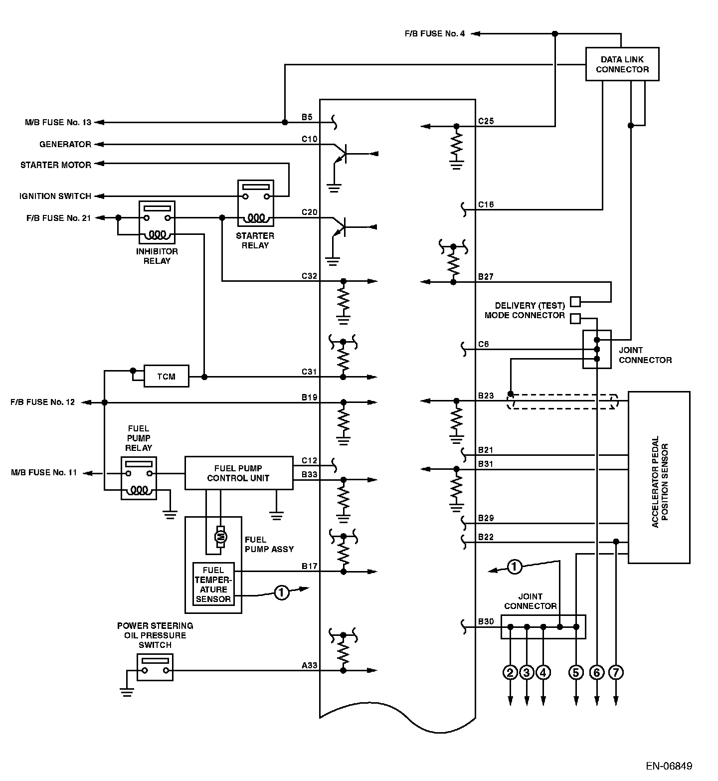Factory service manual diagram