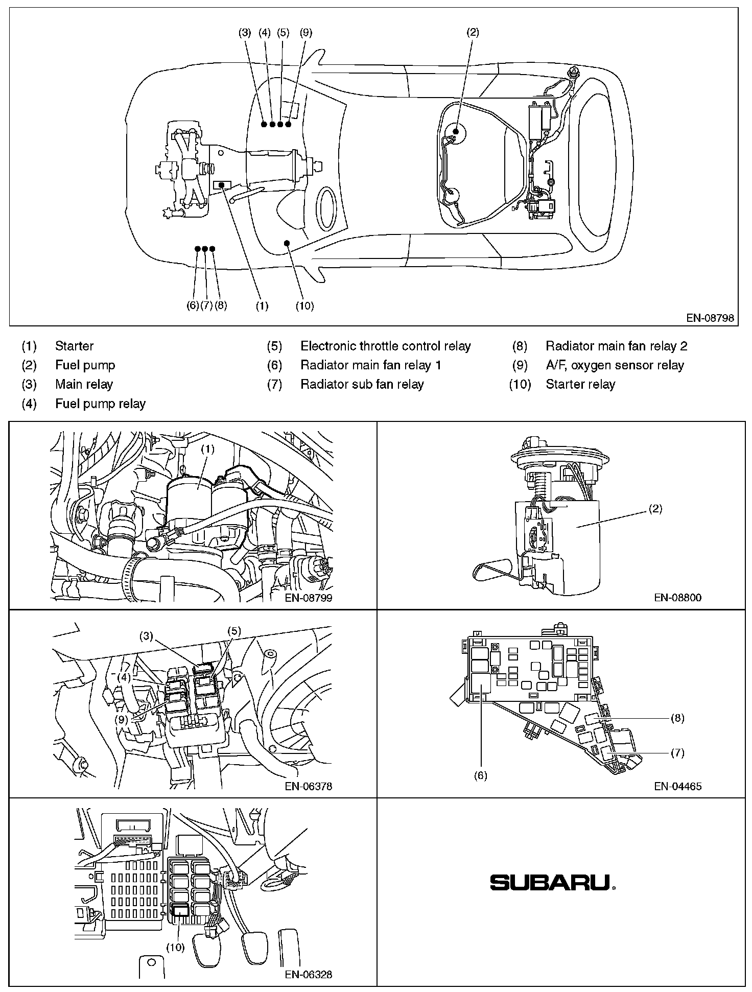 Factory service manual diagram