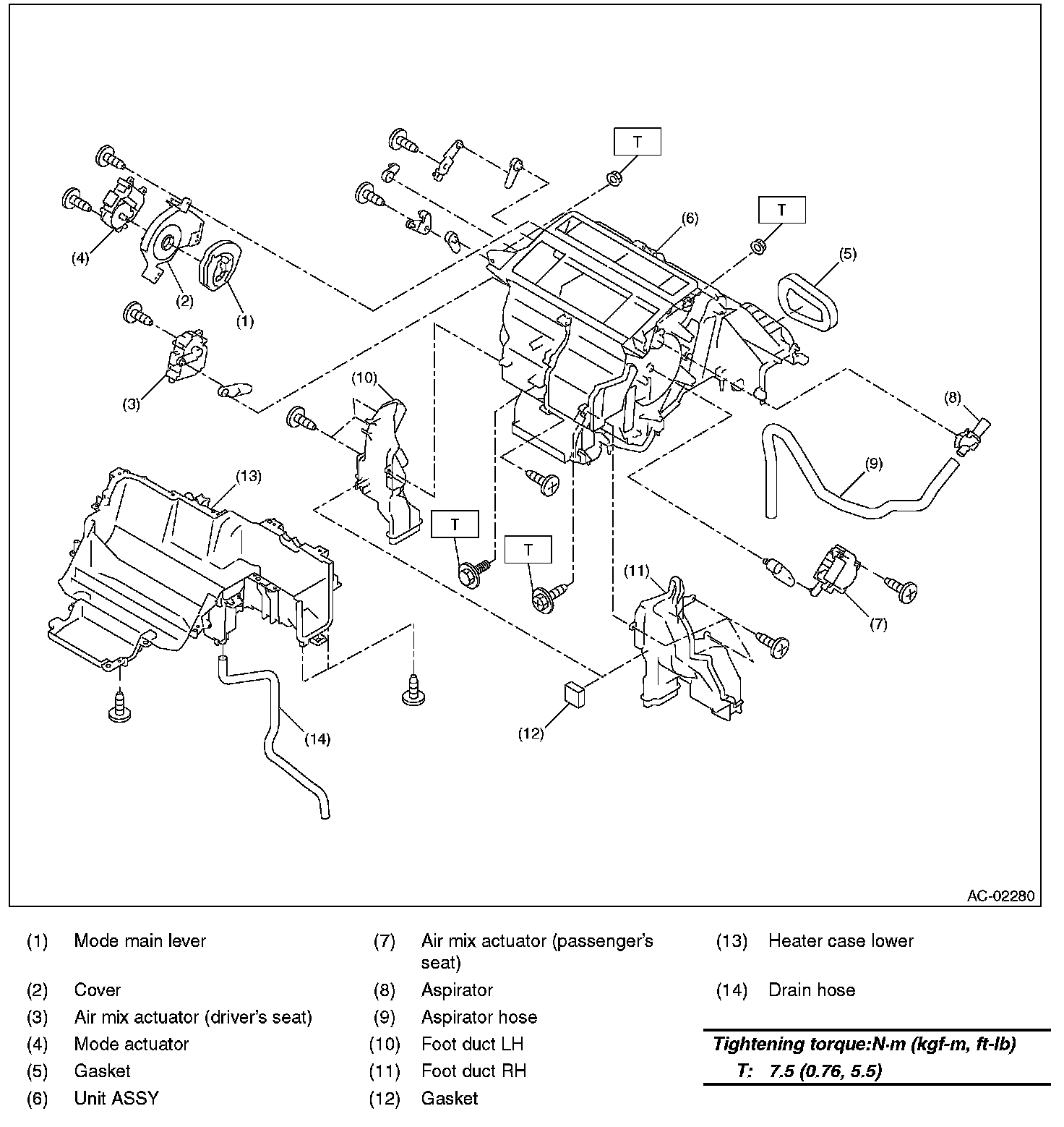 Factory service manual diagram