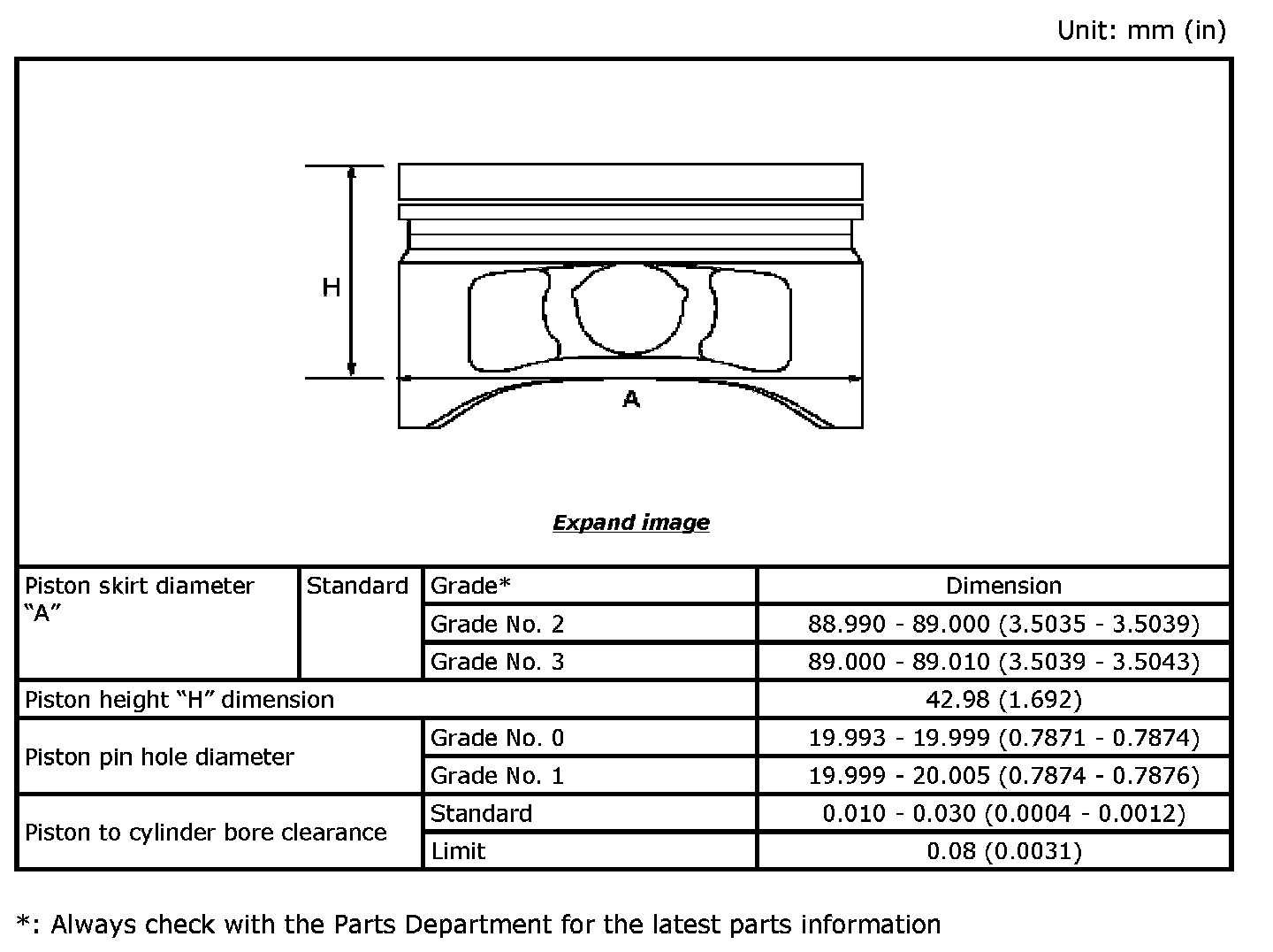 Factory service manual diagram