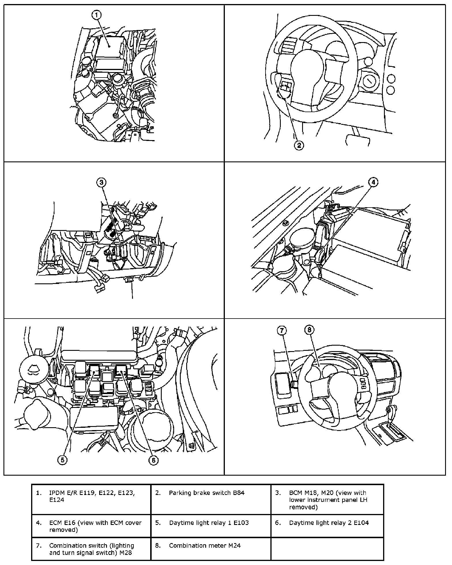 Factory service manual diagram