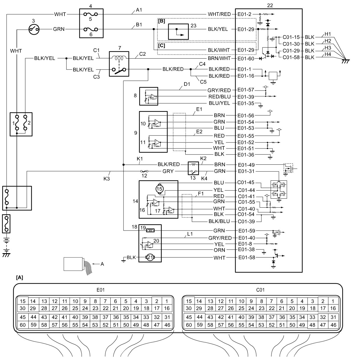 Factory service manual diagram