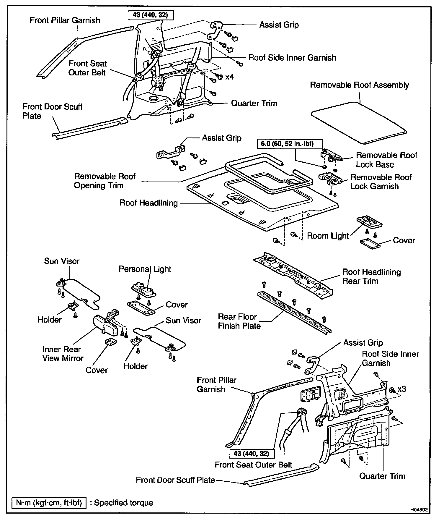 Factory service manual diagram