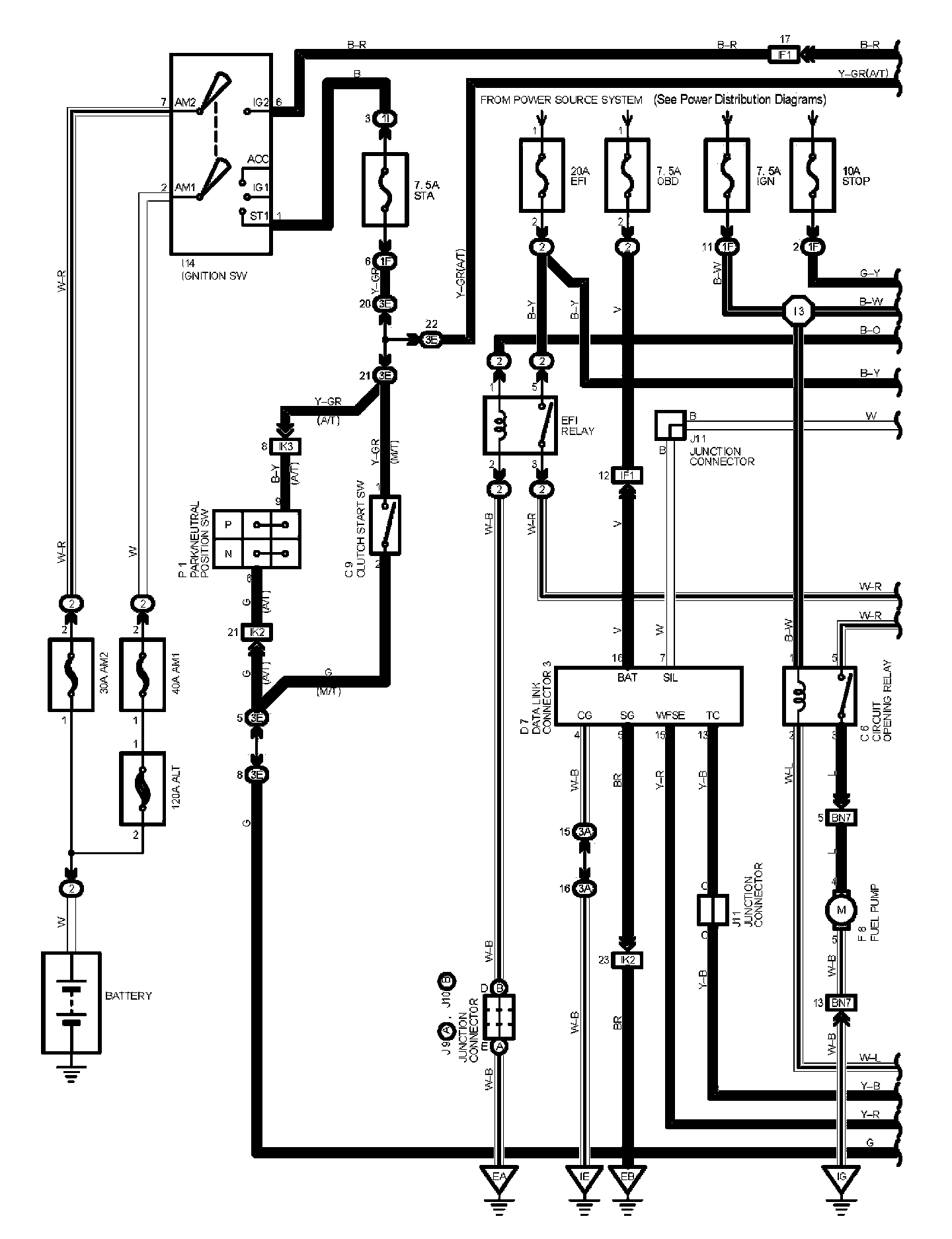 Factory service manual diagram