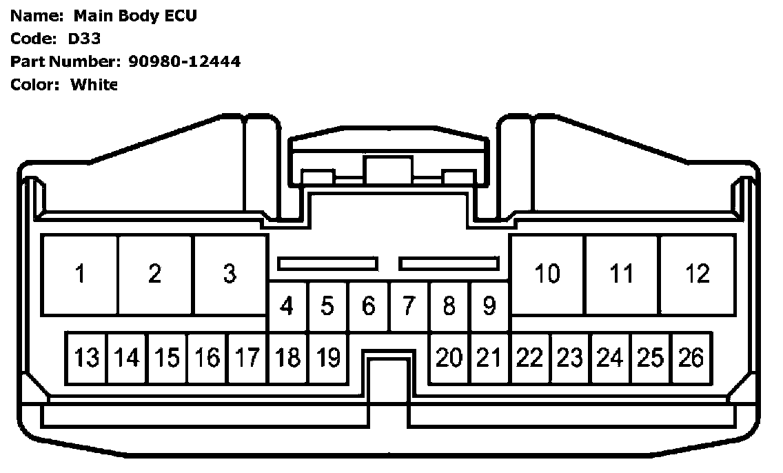 Factory service manual diagram