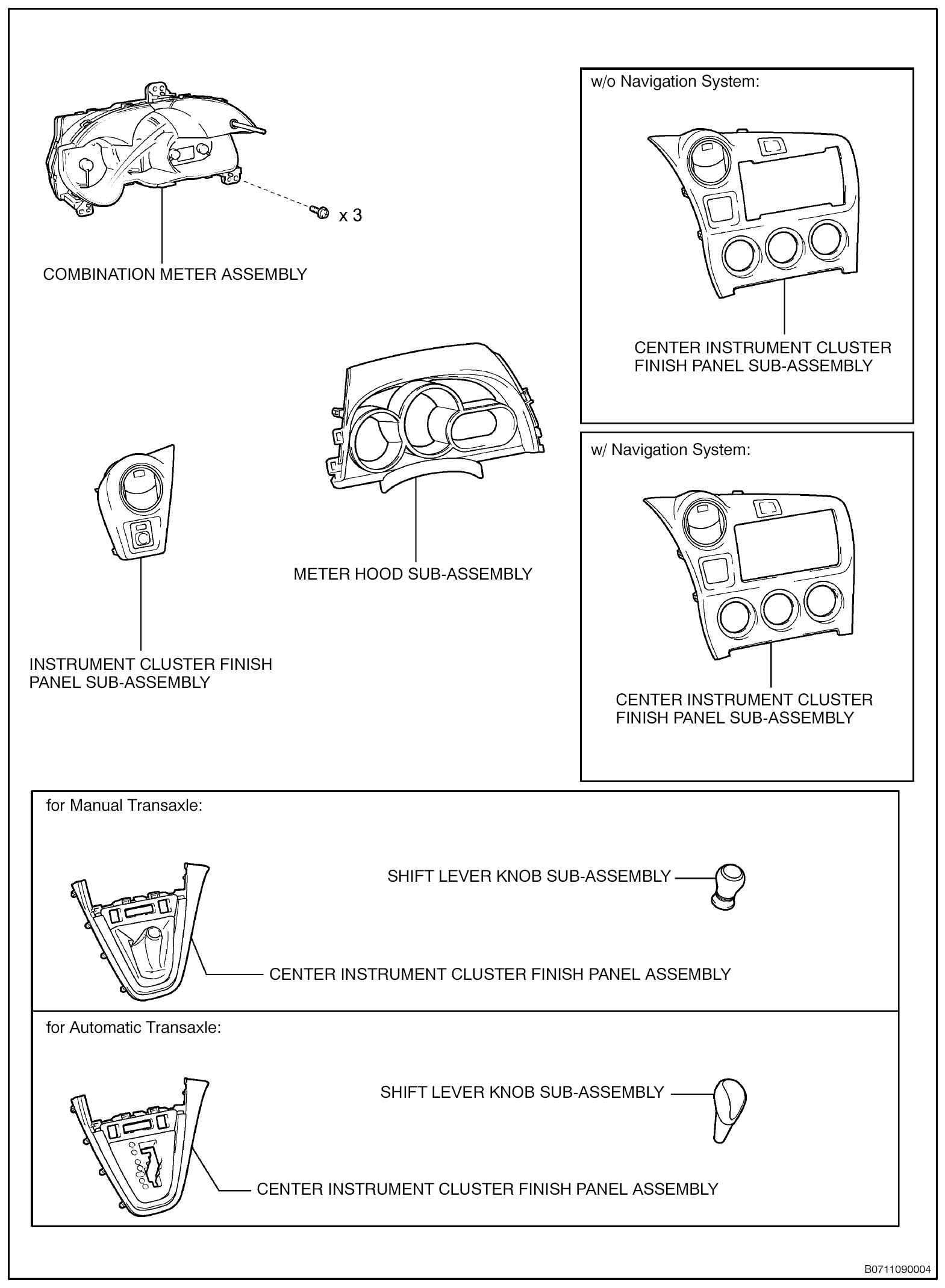 Factory service manual diagram