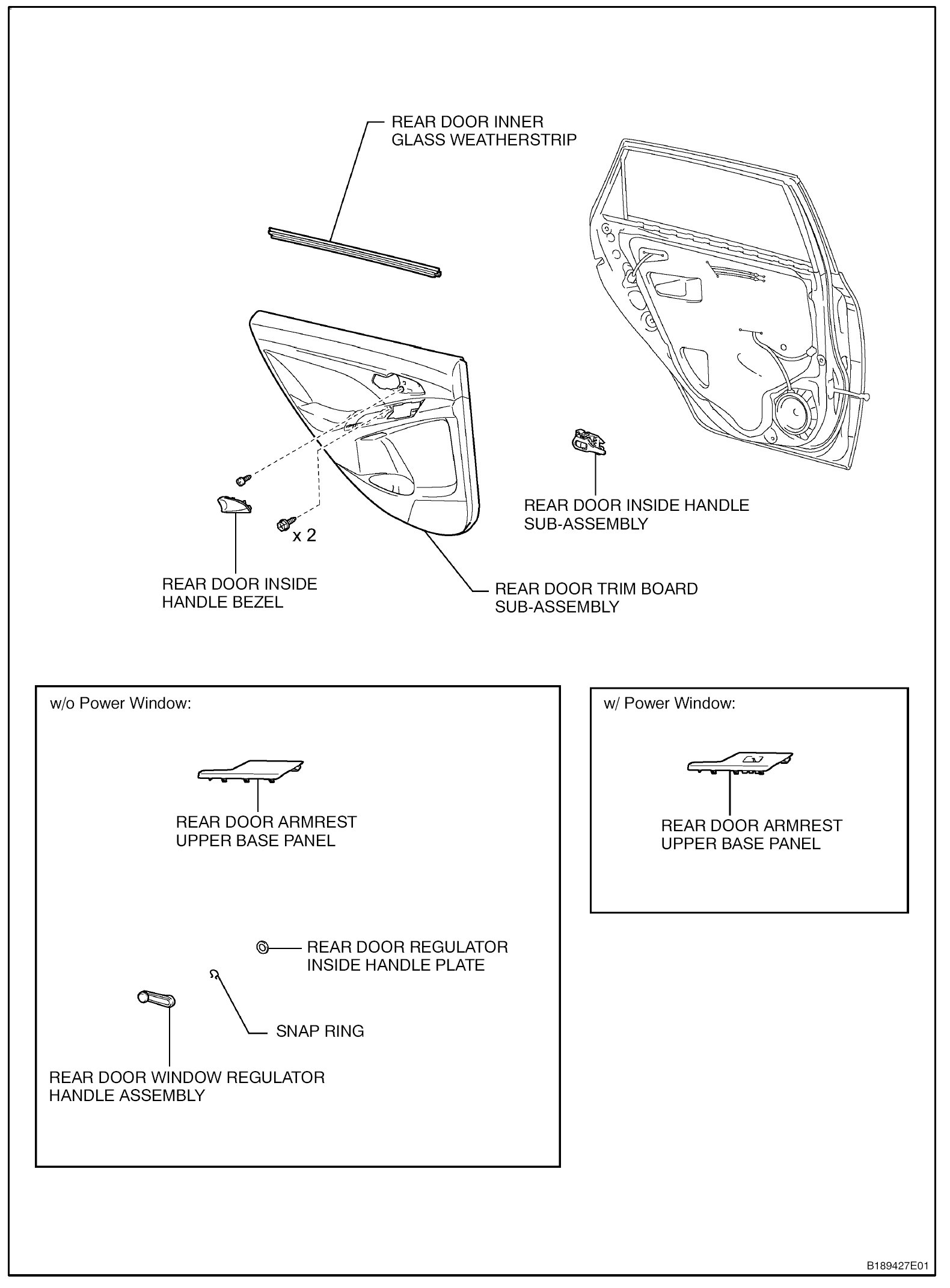 Factory service manual diagram